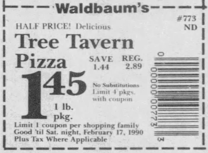 Tree Tavern Pizza