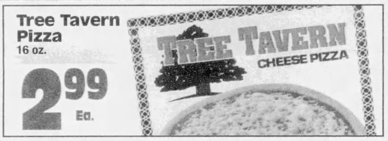 Tree Tavern Pizza